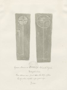Pierres tombales dans le cimetière de Biddulph