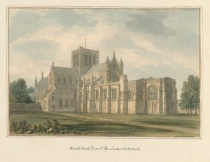 Hampshire - Cathédrale de Winchester - John Buckler