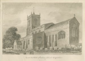 Église de Hanbury - John Buckler