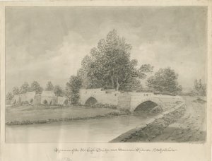 Handsacre - Vieux pont haut (1839) - John Buckler