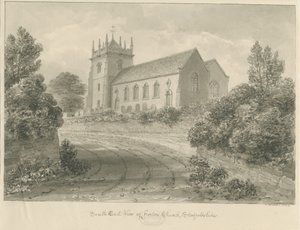 Église de Horton: dessin sépia