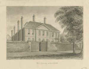 Lichfield - Le Doyenné dans The Close - John Buckler