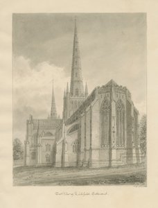 Cathédrale de Lichfield - Vue est