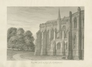Cathédrale de Lichfield - Vue nord
