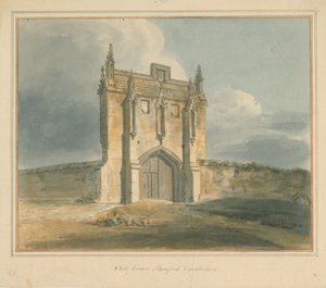 Lincolnshire - Stamford - White Friars, 1802 - John Buckler