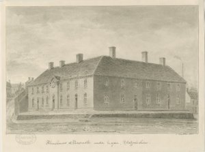 Newcastle-under-Lyme - Maisons de charité (1840) - John Buckler