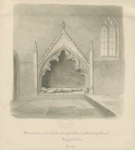 Église de Norbury - Monument à Ralph le Botiler
