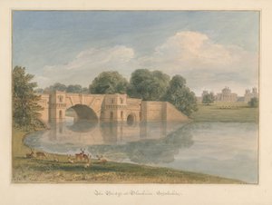Oxfordshire - Blenheim [Palais] - Pont