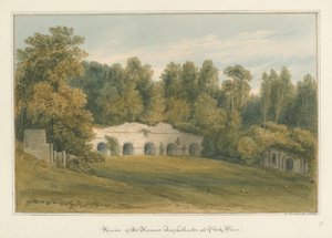 Oxfordshire - Henley upon Thames - Amphithéâtre Romain à Park Place, 1826 - John Buckler