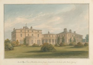 Oxfordshire - Maison de Middleton Stoney, 1827 - John Buckler