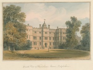 Oxfordshire - Rousham House, 1823 - John Buckler