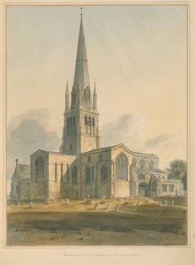 Oxfordshire - Église de Witney, 1802 - John Buckler