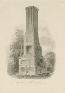 Pillaton Hall - Cheminée de cuisine - John Buckler