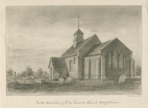 Église de Pipe Ridware - John Buckler