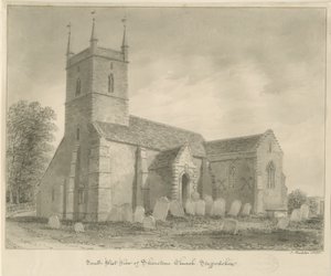 Église de Shenstone - John Buckler