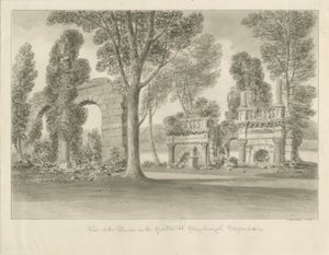 Shugborough - Ruines dans le jardin - John Buckler