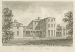 Manoir de Shugborough - Façade du jardin