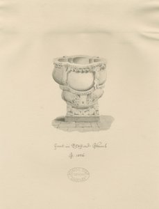Stafford - Fonts baptismaux dans l