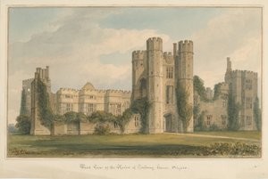 Sussex - Maison de Cowdray, 1825