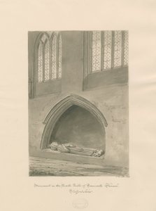 Église de Tamworth - Monument du prêtre