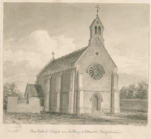 Uttoxeter Town - Nouvelle chapelle catholique - John Buckler