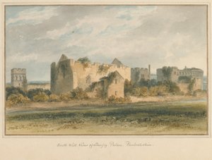 Pays de Galles - Pembrokeshire - Palais de Llanfey, 1815 - John Buckler