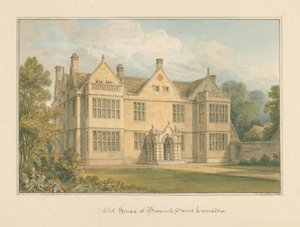 Wiltshire - Berwick Saint Leonardo - Vieille maison, 1814 - John Buckler
