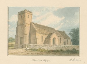 Wiltshire - Chapelle de Charlton, 1817 - John Buckler