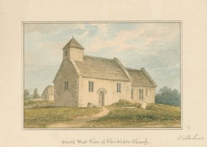 Wiltshire - Église de Chicklade, 1817 - John Buckler