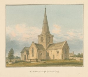 Wiltshire - Église de Chilmark, 1814