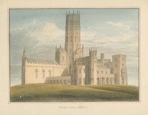 Wiltshire - Abbaye de Fonthill Gifford, 1816 - John Buckler