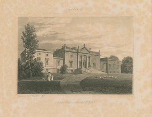 Wiltshire - Stourhead - Manoir, 1817 - John Buckler