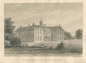 Worcestershire - Hanbury Hall, 1833 - John Buckler