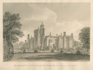 Worcestershire - Hindlip Hall - John Buckler