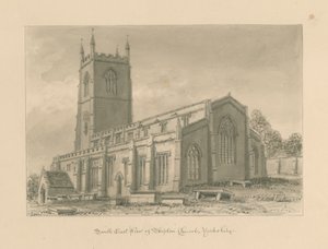 Yorkshire - Église de Skipton - John Buckler