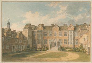 Yorkshire - York - Intérieur de la Maison de Heslington, 1818 - John Buckler