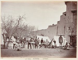 Corps de signalisation du QG, dans le camp des ingénieurs - John Burke
