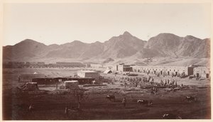 Extrémité ouest du fort de Dakka, en direction de Khurd Khyber - John Burke