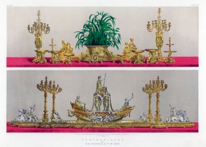 Centres de table, 19e siècle - John Burley Waring
