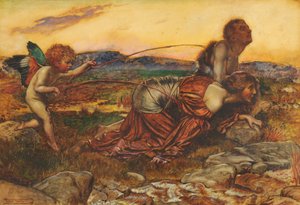 Cupidon conduisant les amoureux, 1913 - John Byam Liston Shaw