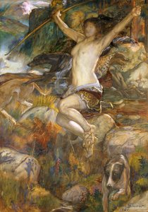 Diane de la chasse, 1901 - John Byam Liston Shaw