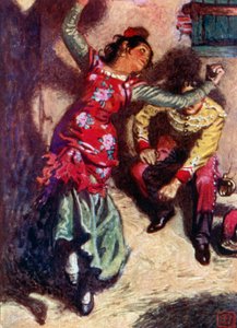 George Bizet, Carmen (colour litho)