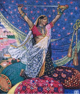 Moins que la poussière, illustration de The Garden of Kama (et autres poèmes de l