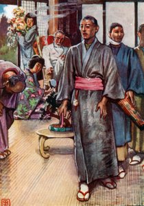 Puccini, Madame Butterfly (lithographie couleur)