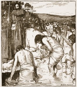 Le baptême à Tara, illustration de 