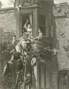 Attaque et défense - John Callcott Horsley