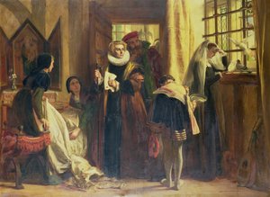 Marie Stuart en captivité, 1871 - John Callcott Horsley