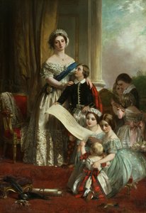 La Reine Victoria et ses enfants