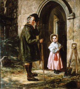 Le Contraste : Jeunesse et Vieillesse - John Callcott Horsley