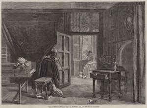 Le retour de la duègne - John Callcott Horsley